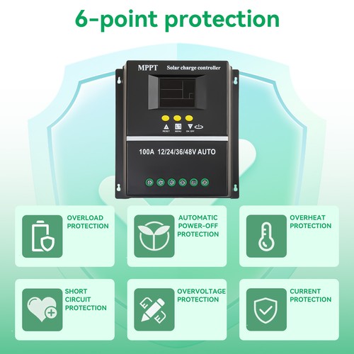 Mppt 100a 4800w solar - 4800w,
