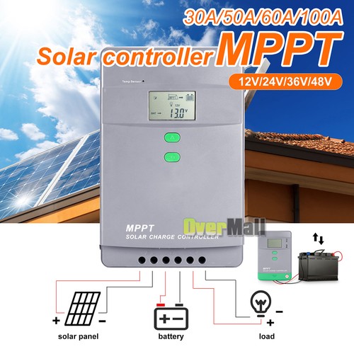 48v 50a 60a 100a mppt - 12/24/36/48v,